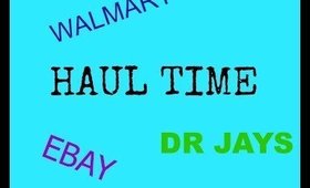Haul Time plus size- walmart, dr jays, ebay