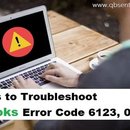 How to Correct QuickBooks Error Code 6123, 0?