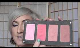 Inglot Swatches- Blush and Pressed Powder, Freedom System