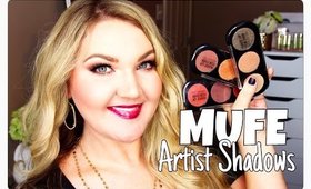 ★MAKE UP FOR EVER ARTIST SHADOWS | SWATCHES + LOOK★