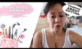 Thinking About Quitting | Makeup Bag Monday 2.4 (kosas makeup review)