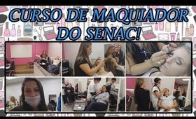 Vlog: Um Dia no Curso de Maquiador do Senac!