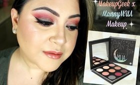 Dramatic Nightime Insomnia Makeup | MakeupGeek x MannyMua Palette