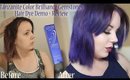 "Tanzanite" Color Brilliance Ion Gemstones Hair Dye Demo + Review