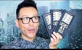 MATHIAS ALAN FOR MUSEBEAUTY.PRO - LASHES IN A BOX FALSE EYELASHES VIDEO REVIEW - mathias4makeup