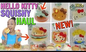 NEW HELLO KITTY SQUISHIES HAUL! WE FOUND SO MANY!