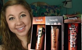 Benefit Ultra Plush Lipglosses!