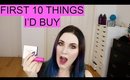 If I Lost All My Makeup the First 10 Things I'd Buy (Full Face Look) | Cruelty-free @phyrra