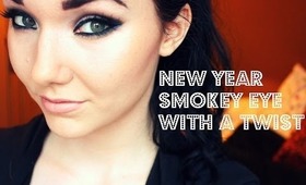 New Years Smokey Eye With A Twist
