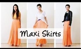 Maxi Skirt Pairings