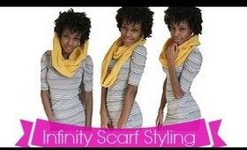 ™|Fashion| How to wear an Infinity Scarf |YCAF|