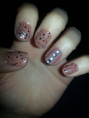 I just did my nails! do they look okay? opinions on how I can improve would be fab!