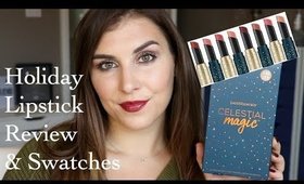 BareMinerals Celestial Lipstick Set Review + Swatches | Bailey B.