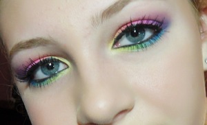 My Neon Rainbow Eyes