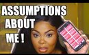 RESPONDING TO PEOPLES ASSUMPTIONS ABOUT ME | CHRISSY GLAMM