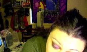 Purple and Black look