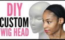 How to Make your Wig Head Bigger to Fit your Head