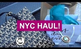 New York City Vlog and Haul!