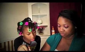 TAG! My Little Sister Does My Makeup