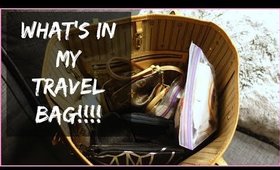 VLOG STYLE WHAT'S IN MY TRAVEL BAG / CARRY ON - LOUIS VUITTON NEVERFULL MM - hollyannaeree