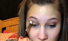 golden bronze Makeup tutorial