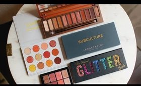 BEST & WORST NEW EYESHADOW PALETTES 2017!