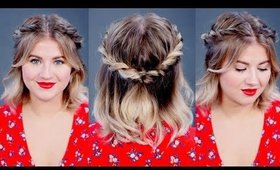 Hairstyle Of The Day: EASY Half Up Twisted Tutorial | Milabu