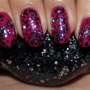 Nicole by OPI Sweet Dreams layered over Nicole by OPI Spring Break