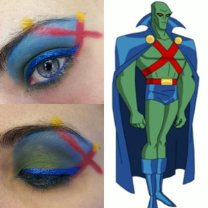 my fave look from my Justice League makeup series :) 