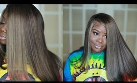 Dark Blonde & Chocolate Brown Permanent Water color ! | Westkiss Hair