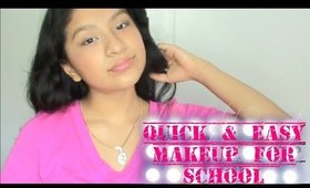 Quick & Easy Makeup For School ✎
