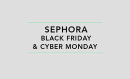 Sephora Black Friday 2012