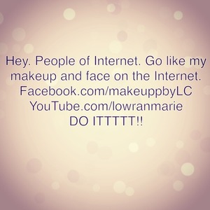 Hey everyone please take a minute to look at my Facebook page and YouTube it would mean a lot :)