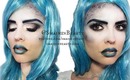 mermaid makeup tutorial (Venice carnival mask makeup)