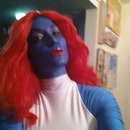  Mystique In Her Red Colored Wig