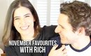 November Monthly Favourites with Rich | Lily Pebbles