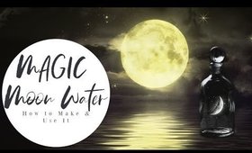 Magic Moon Water Basics | How To Make + Use It | Manifestation | Vlogmas Day 17 [2019]