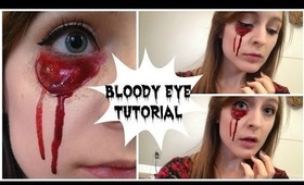 Bloody Eye Halloween Tutorial