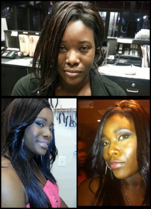 makeup by me :) email me @ shermintasneem@gmail.com for info. I do events, weddings, etc.