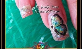 Mystic Nails Colorful Butterfly Spring Nail Art :::... Jennifer Perez of Mystic Nails ☆