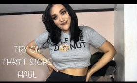 TRY ON THRIFT STORE HAUL