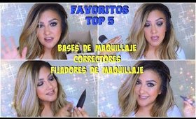 FAVORITOS * BASES * CORRECTORES * FIJADORES  de Maquillaje / Favorites makeup | auroramakeup