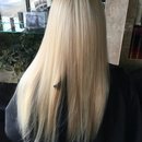 Hair color and hair cut by Christy Farabaugh  