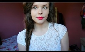 Hair Tutorial: Undone Fishtail Braid | livelaughlipgloss