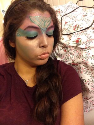 dragon face makeup