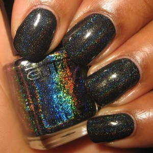 Glitter Gal Black 3D Holo