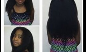 Hair Styles For Girls & Teens | Plus Moisturizing & Sealing Tutorial
