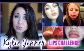 KYLIE JENNER LIPS CHALLENGE!?!? | Lindsay Marie