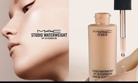 MAC WATERWEIGHT FOUNDATION REVIEW!