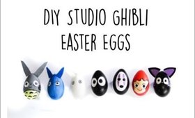 DIY Studio Ghibli Easter Eggs